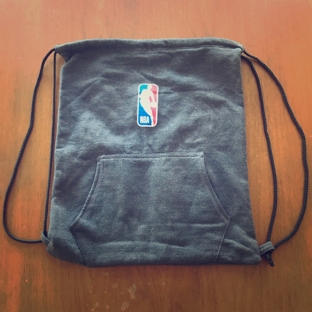 NBA Logo Cinge Drawstring Backpack